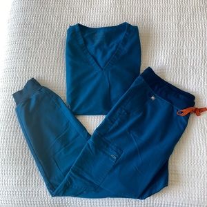 L Figs Teal Scrub Set- Limited Edition